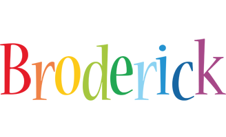 Broderick birthday logo