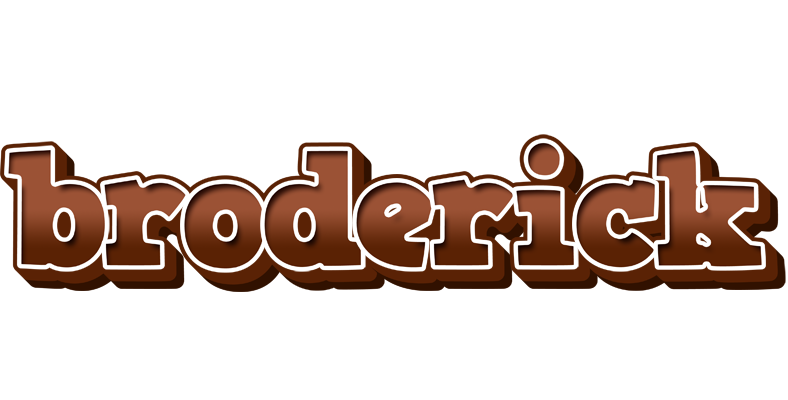 Broderick brownie logo