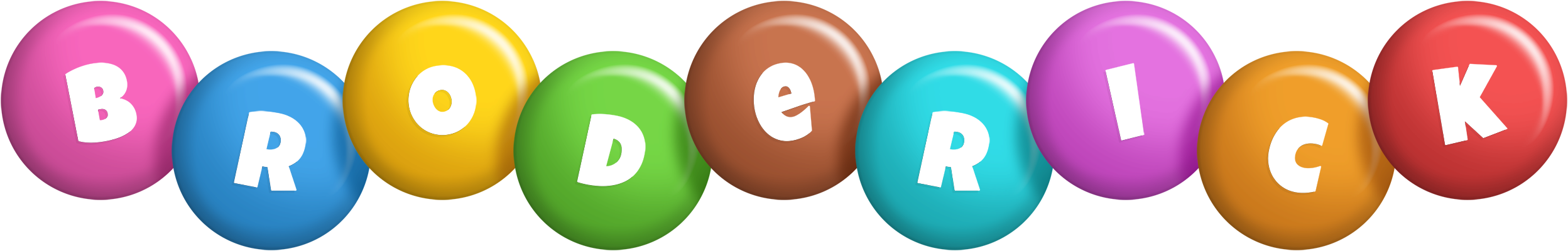Broderick candy logo