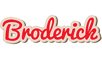 Broderick chocolate logo