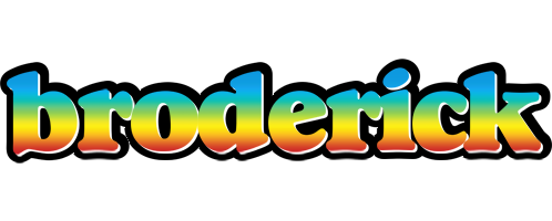 Broderick color logo