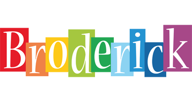 Broderick colors logo