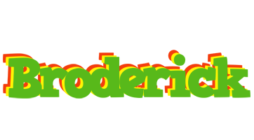 Broderick crocodile logo