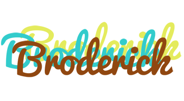 Broderick cupcake logo