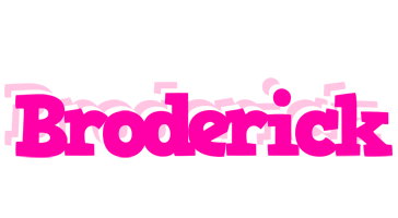 Broderick dancing logo