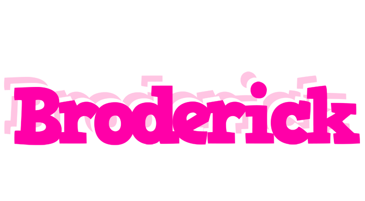 Broderick dancing logo