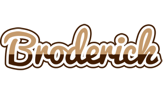 Broderick exclusive logo