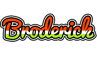 Broderick exotic logo