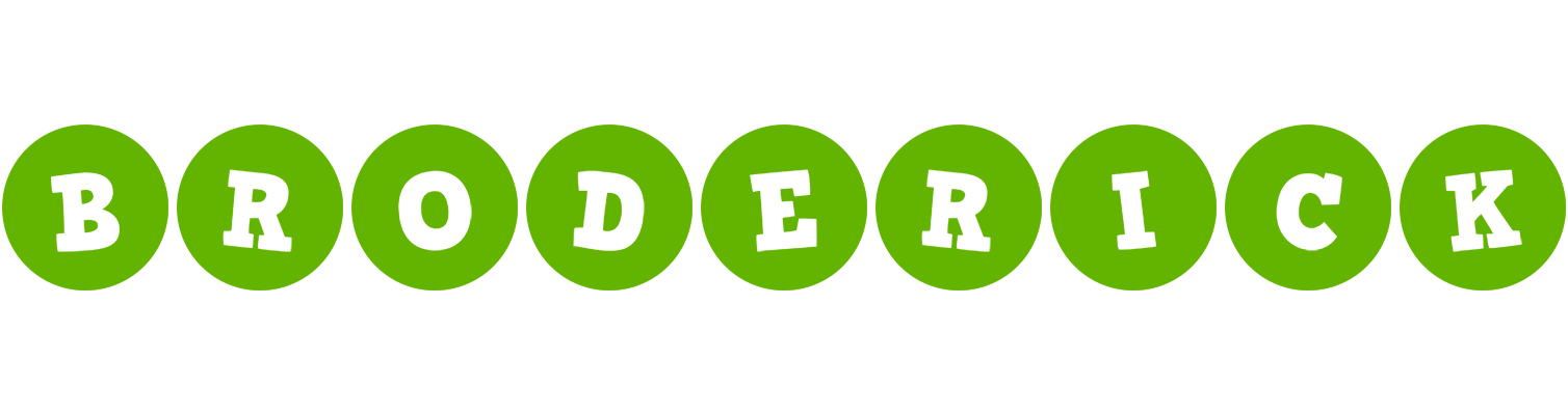 Broderick games logo