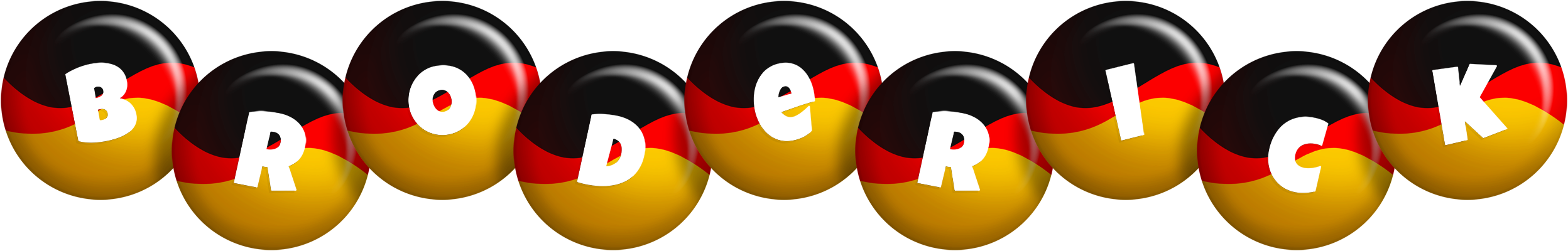 Broderick german logo