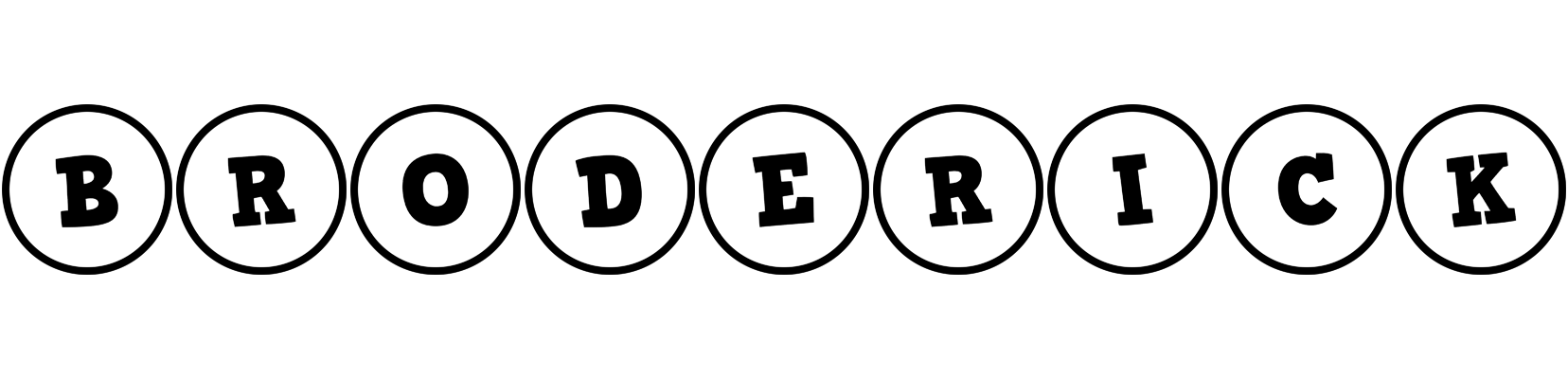 Broderick handy logo