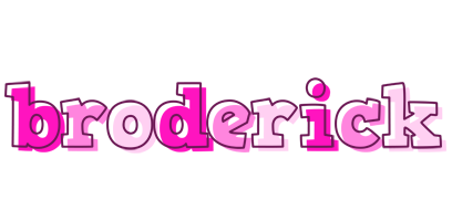 Broderick hello logo