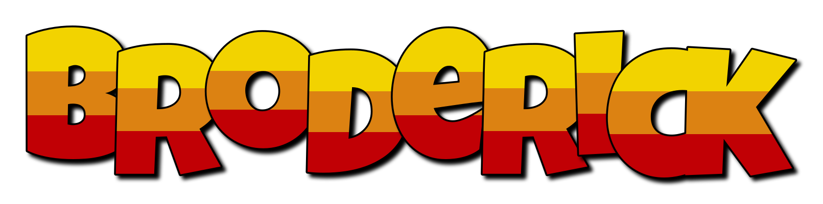 Broderick jungle logo