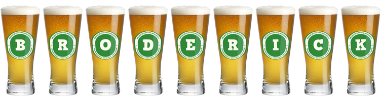 Broderick lager logo