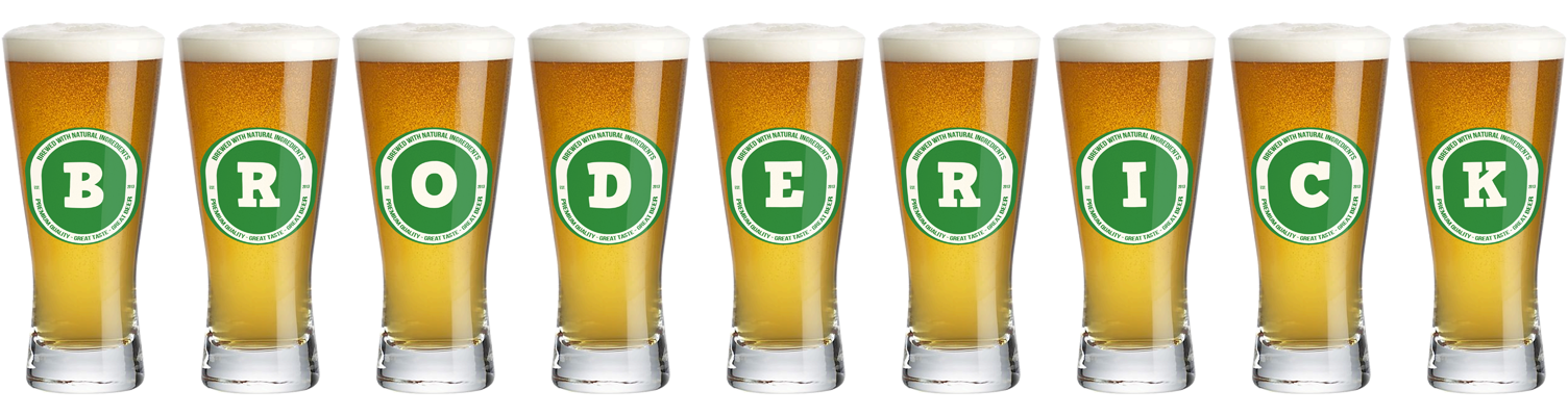 Broderick lager logo