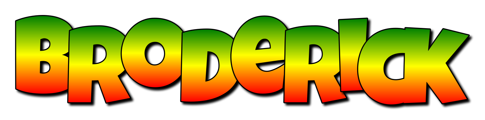 Broderick mango logo
