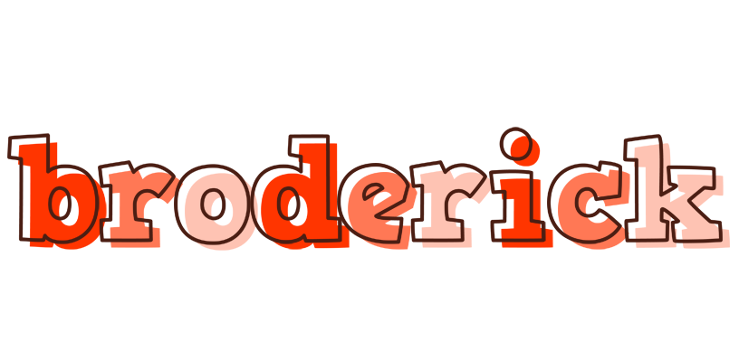 Broderick paint logo