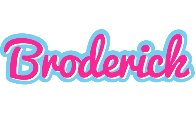 Broderick popstar logo
