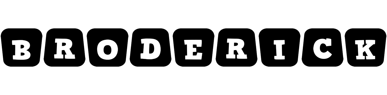 Broderick racing logo
