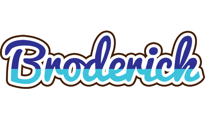 Broderick raining logo