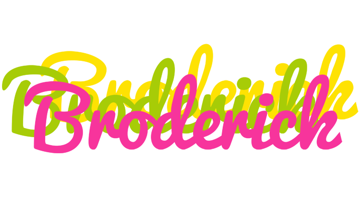 Broderick sweets logo