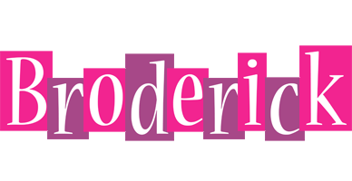 Broderick whine logo