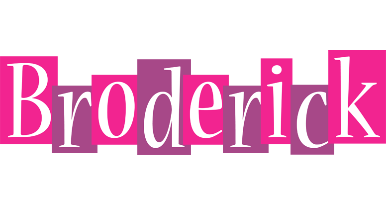 Broderick whine logo