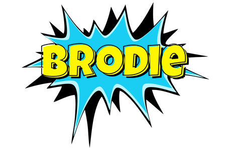 Brodie amazing logo