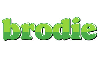 Brodie apple logo