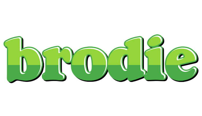 Brodie apple logo