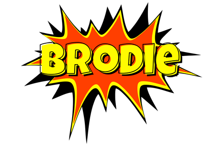 Brodie bazinga logo