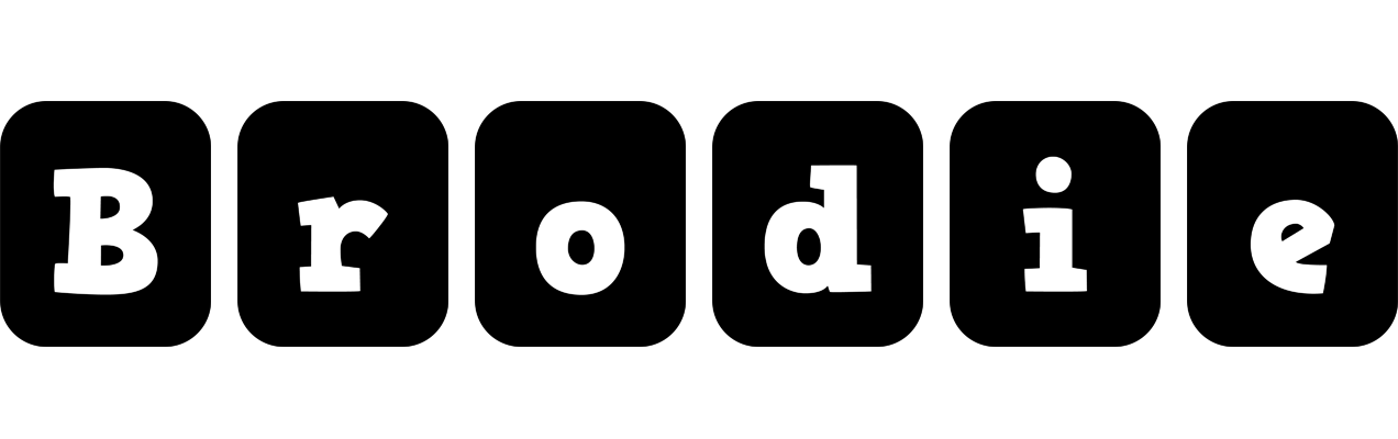 Brodie box logo