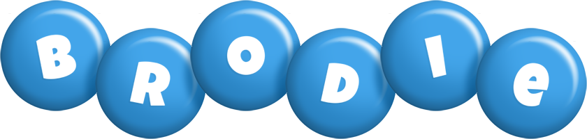Brodie candy-blue logo