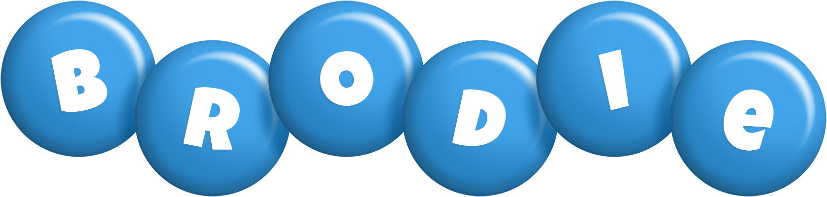 Brodie candy-blue logo