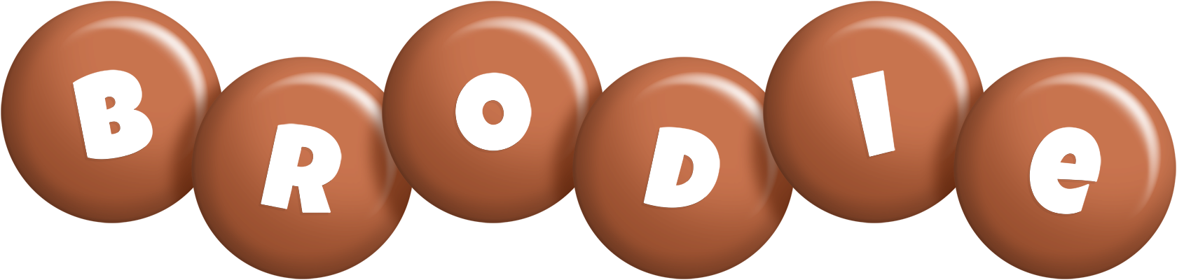 Brodie candy-brown logo