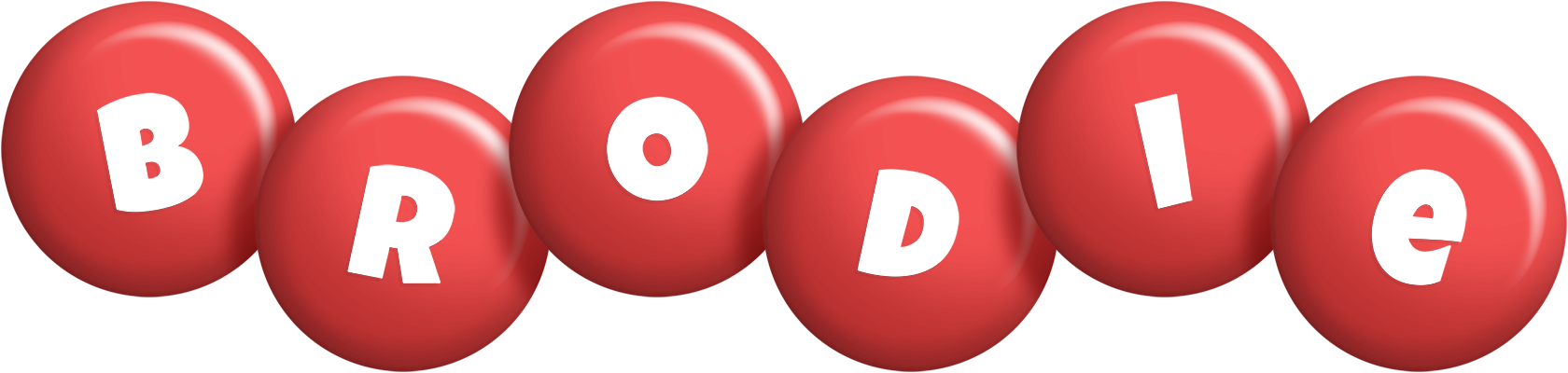 Brodie candy-red logo