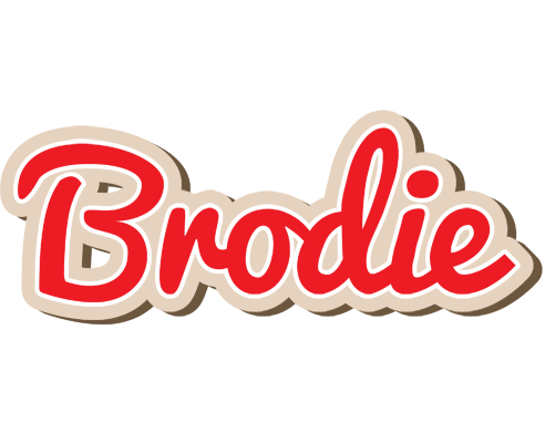Brodie chocolate logo