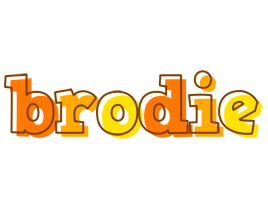 Brodie desert logo