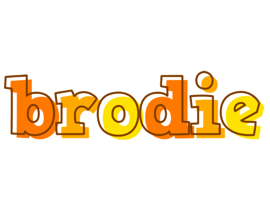Brodie desert logo