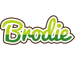 Brodie golfing logo