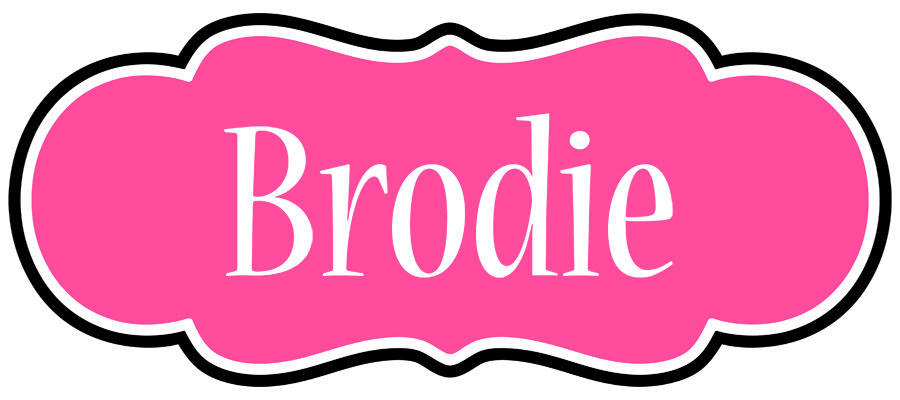 Brodie invitation logo