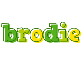 Brodie juice logo