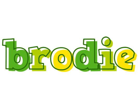 Brodie juice logo