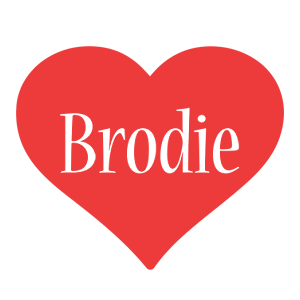 Brodie love logo