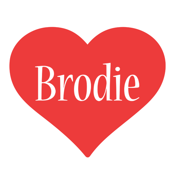 Brodie love logo