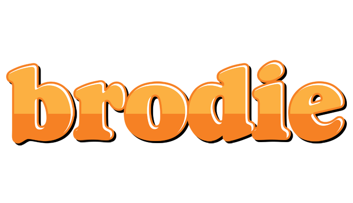 Brodie orange logo