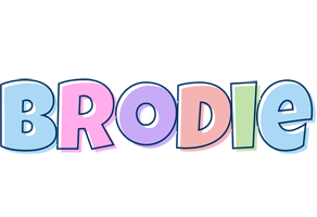 Brodie pastel logo