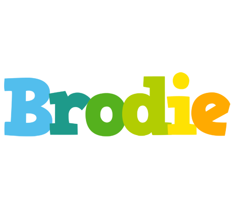Brodie rainbows logo