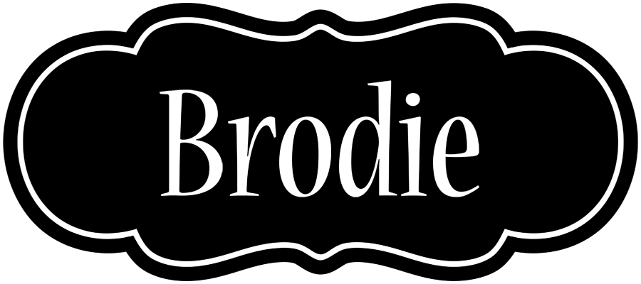 Brodie welcome logo