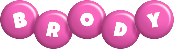 Brody candy-pink logo